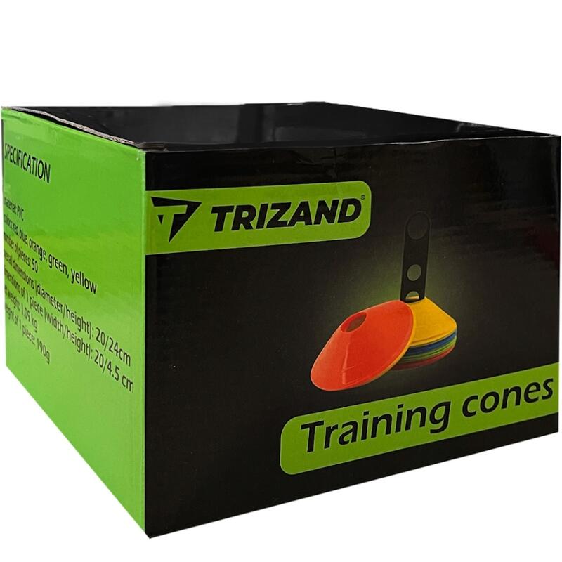 Set 50 conuri pentru marcare Trizand