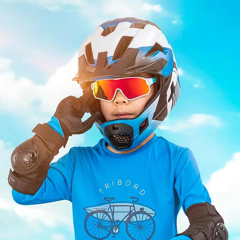 Lunettes de cyclisme photochromiques pour enfants Rockbros