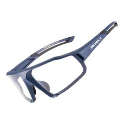 Lunettes de vélo photochromiques Rockbros SP216BL UV400 - bleues
