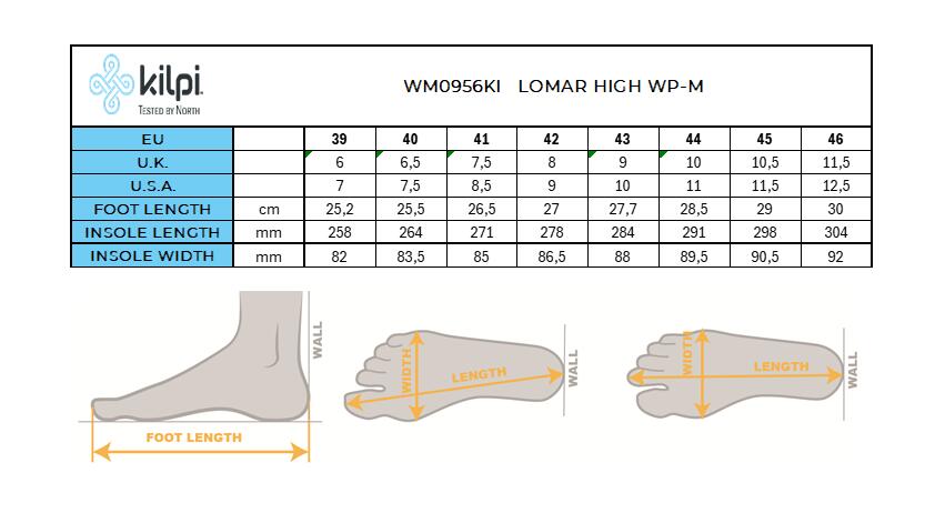 Chaussures de randonnée Kilpi Lomar Wp 7/7