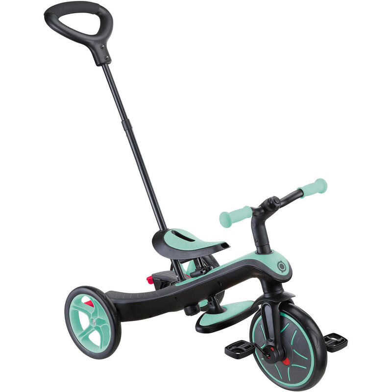 Tricycle évolutif pour bébé EXPLORER 4 en 1 - Vert menthe
