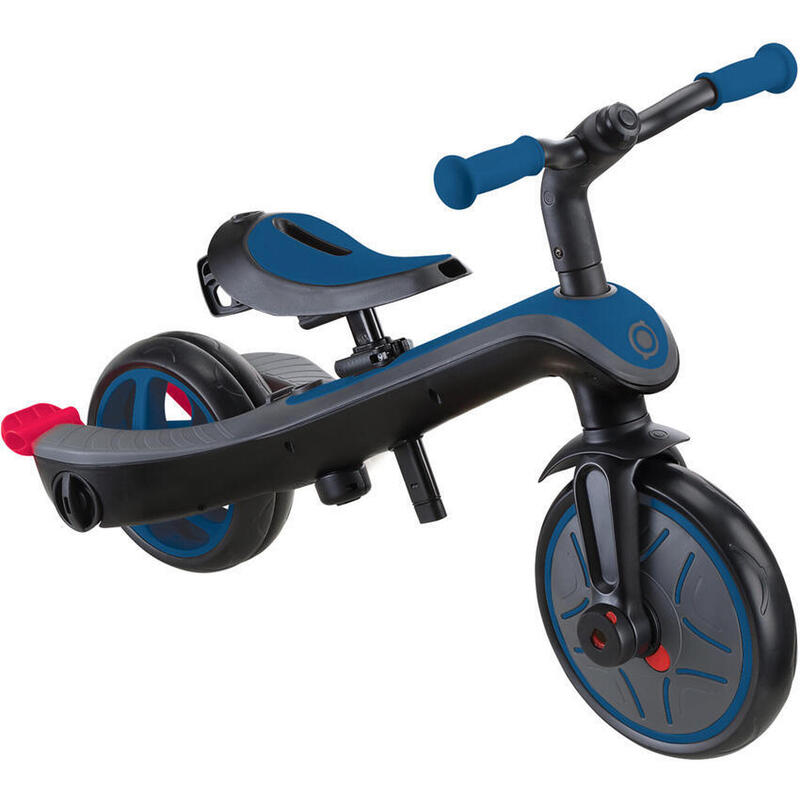Tricycle évolutif pour bébé EXPLORER 4 en 1 - Bleu marine