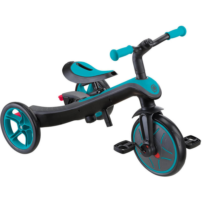 Tricycle évolutif pour bébé EXPLORER 4 en 1 - Bleu Canard