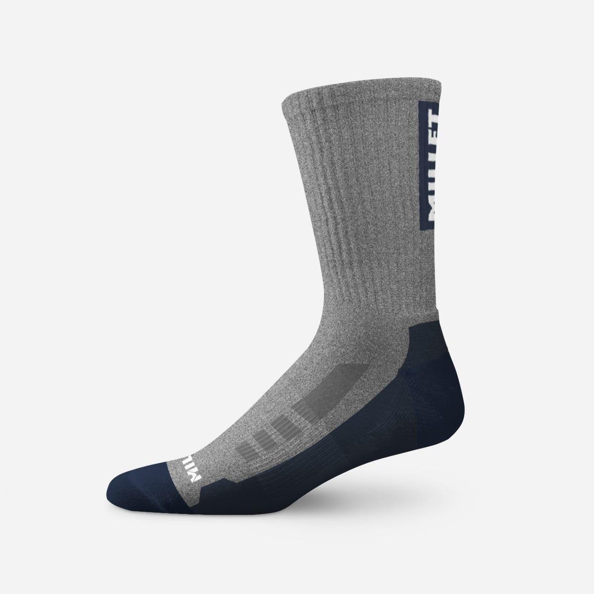 Millet - Chaussettes Randonnée Unisexe Wanaka Mid - Chaussettes - Gris - 45/47 - Decathlon