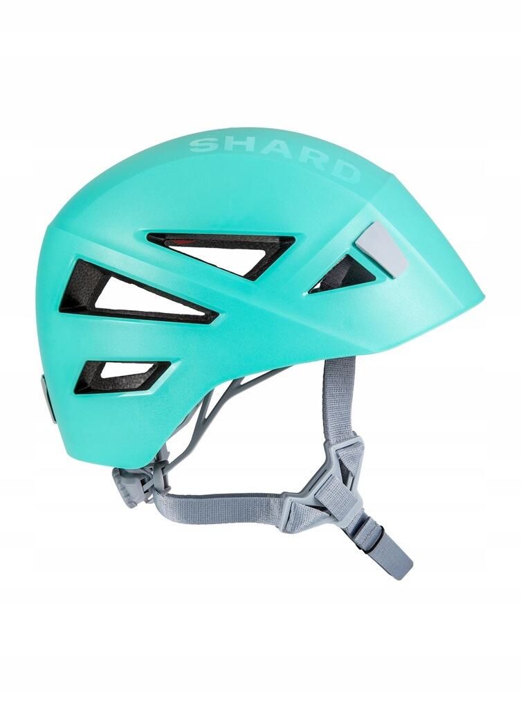 Casco de escalada Ocún Shard verde menta ligero ventilado 54–62 cm 2/4