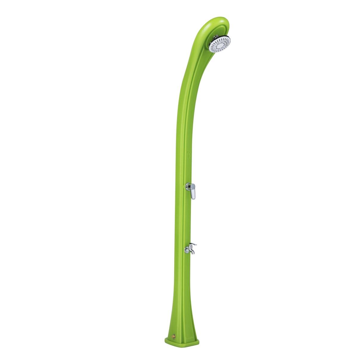 Chuveiro Solar Exterior So Happy 28L com Enxágue de Pés - PEAD - 228 cm