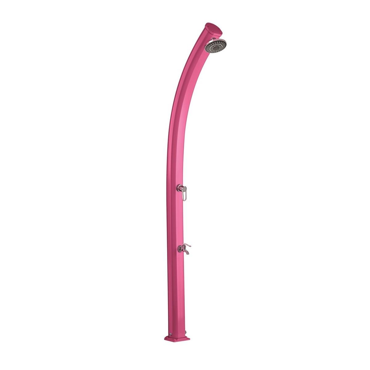 Douche buiten Zon Jolly 25L met Voetenspoel - Aluminium - 228 cm 2/7