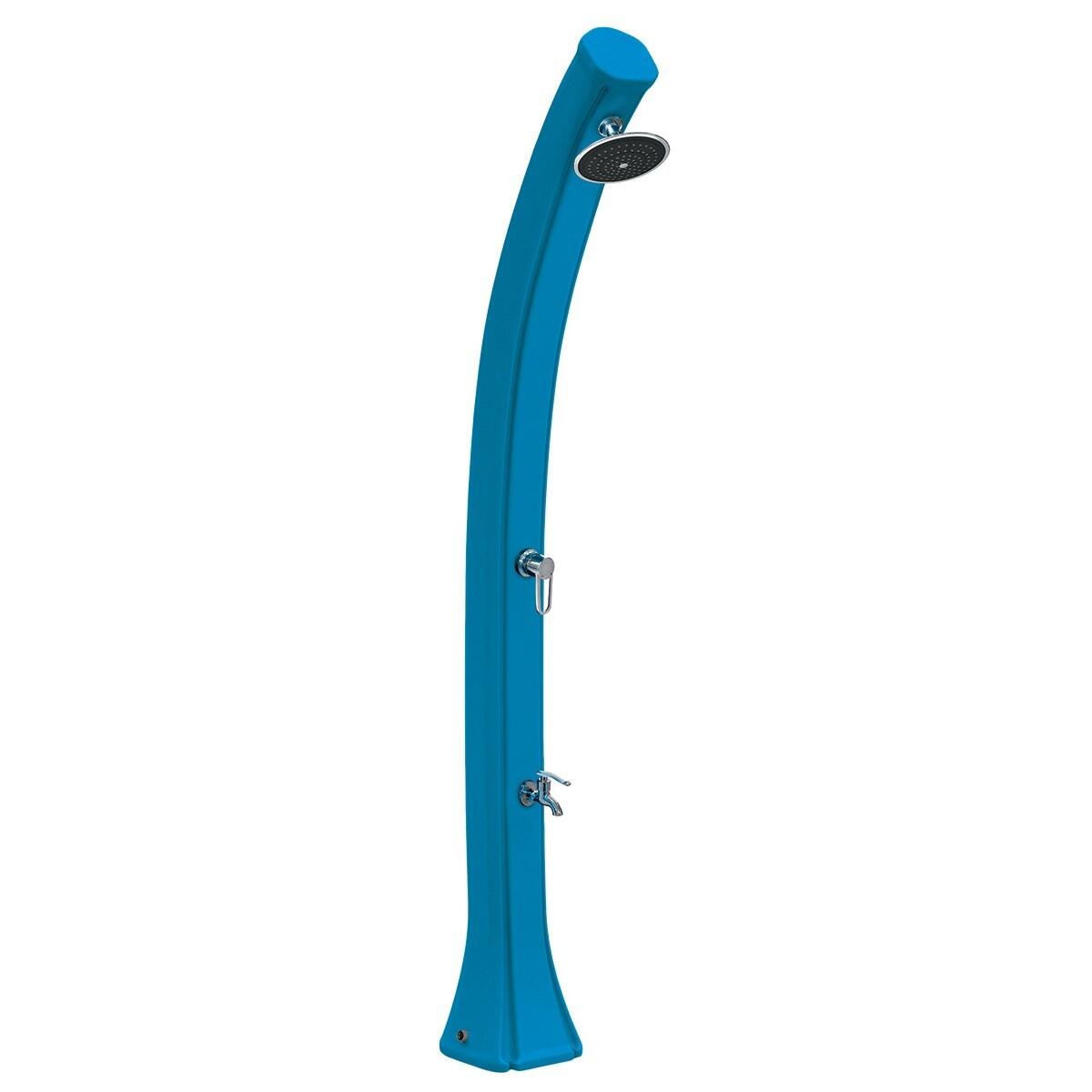 Douche buiten Zon Happy 4x4 - 44L met Voetenspoel - PEHD - 222 cm 6/7
