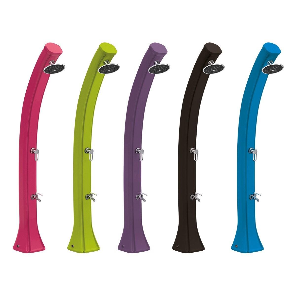 Douche buiten Zon Happy 4x4 - 44L met Voetenspoel - PEHD - 222 cm 2/7