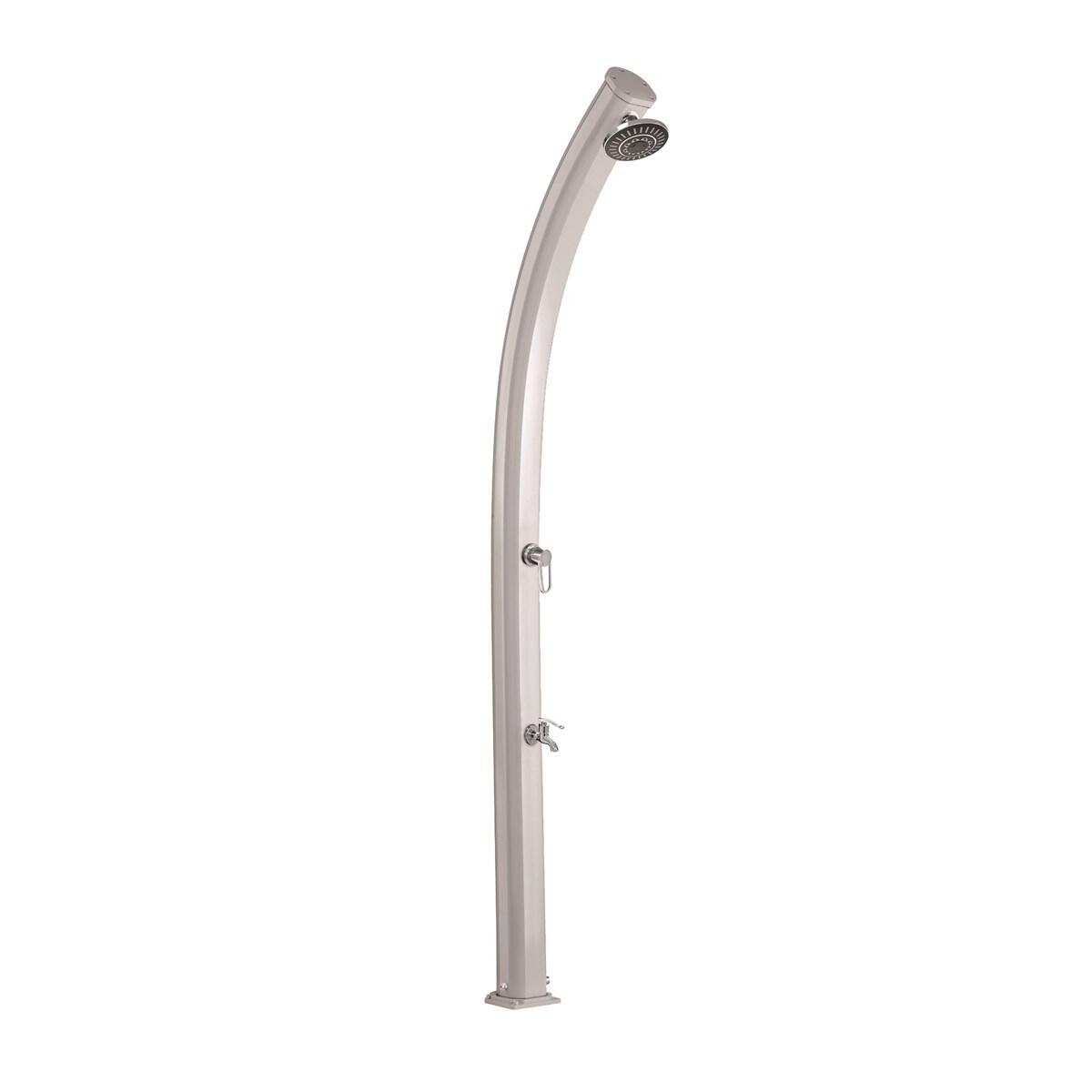 Douche buiten Zon Jolly 25L met Voetenspoel - Aluminium - 228 cm 7/7