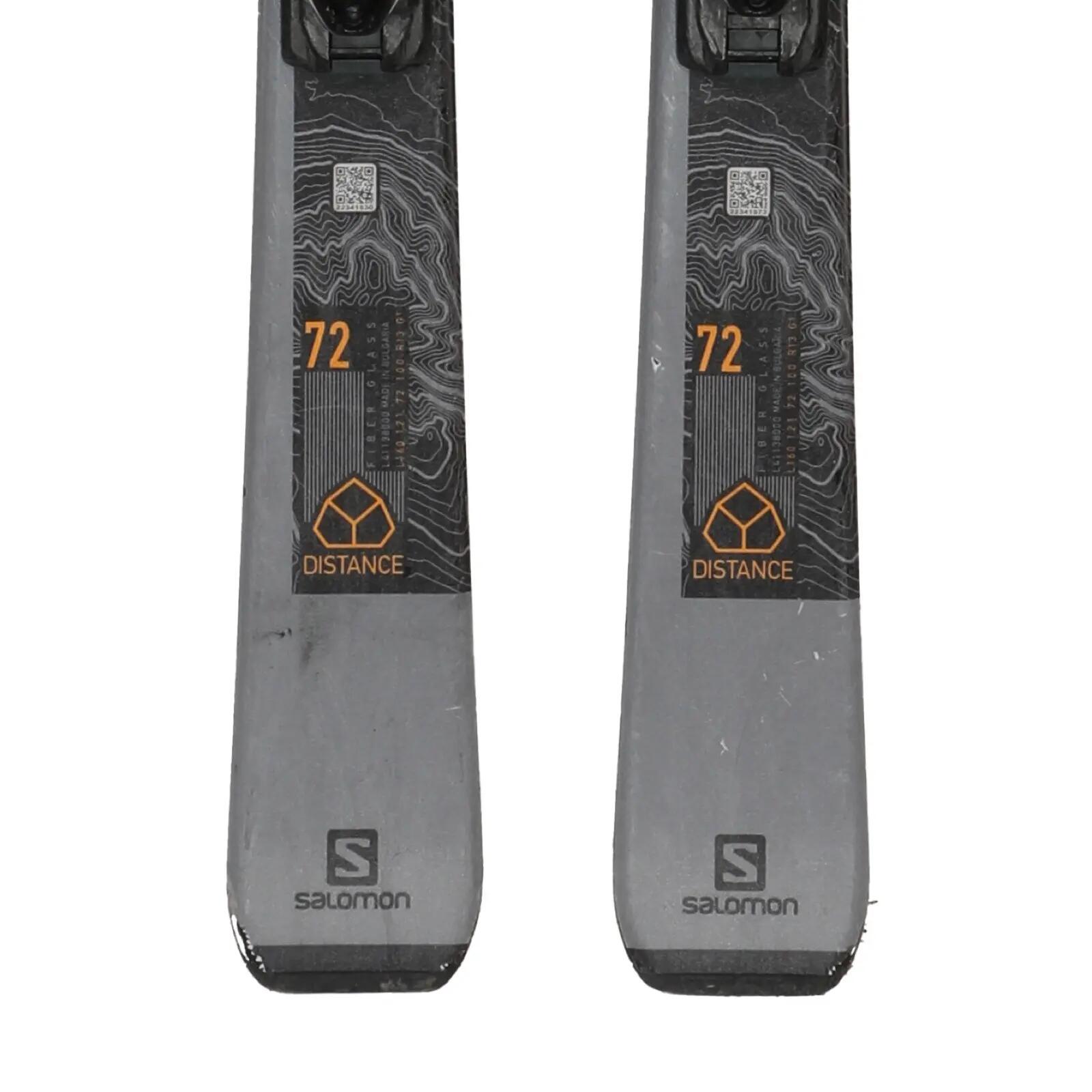 RECONDITIONNE - Ski Salomon Distance 72 + Fixations 4/4