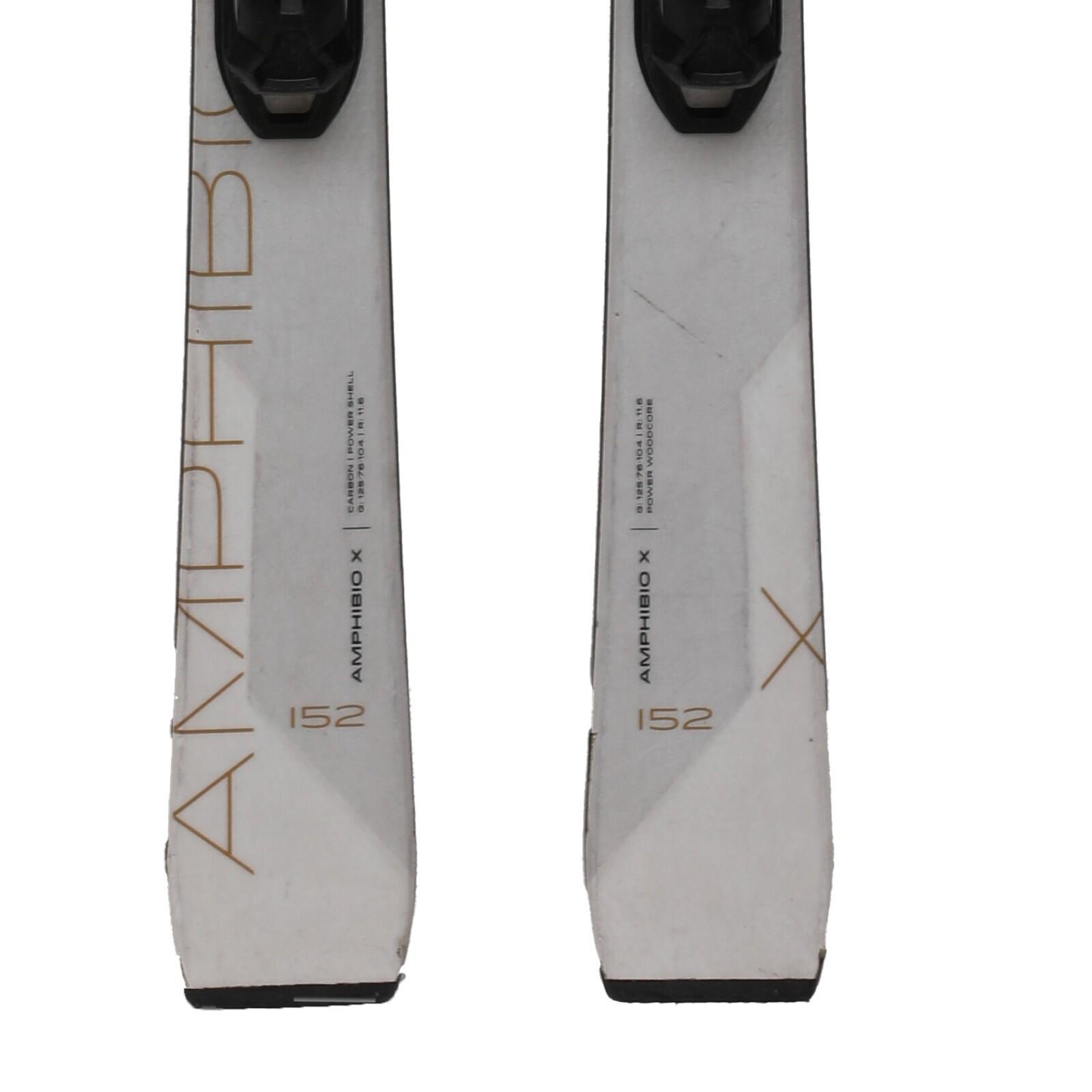 RECONDITIONNE - Ski Elan Amphibio X + Fixations 4/4