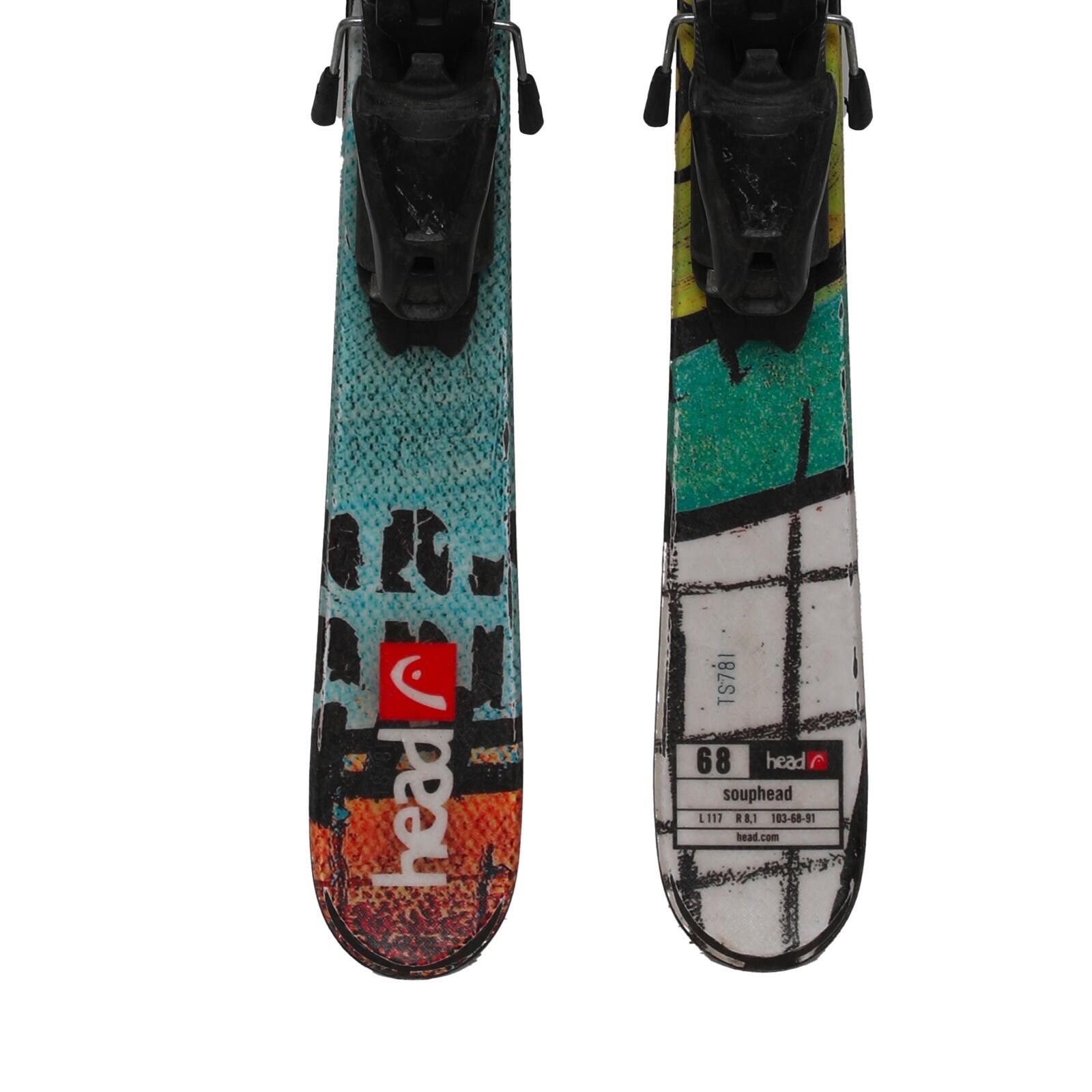 RECONDITIONNE - Ski Junior Head Souphead + Fixations 4/4