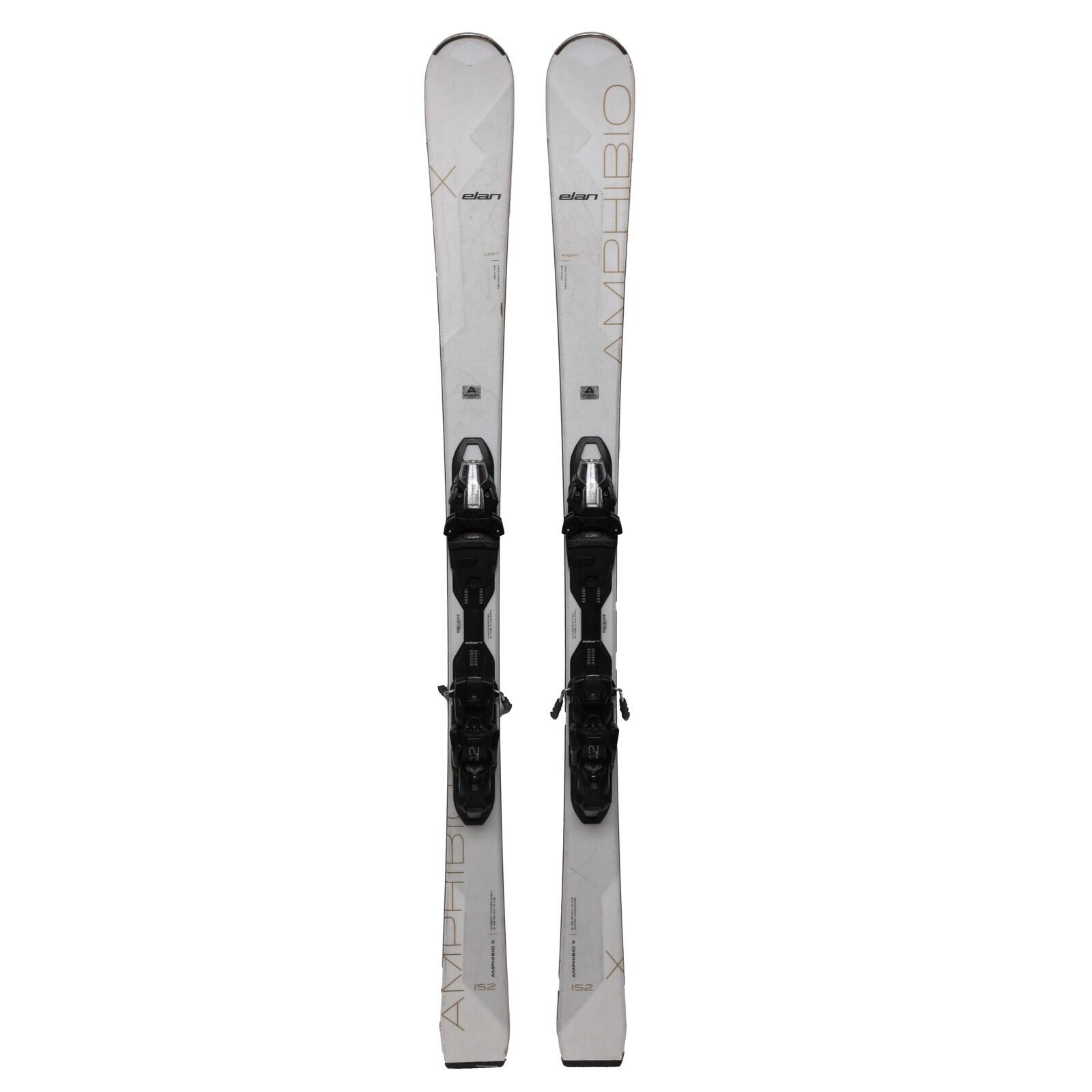 RECONDITIONNE - Ski Elan Amphibio X + Fixations 2/4