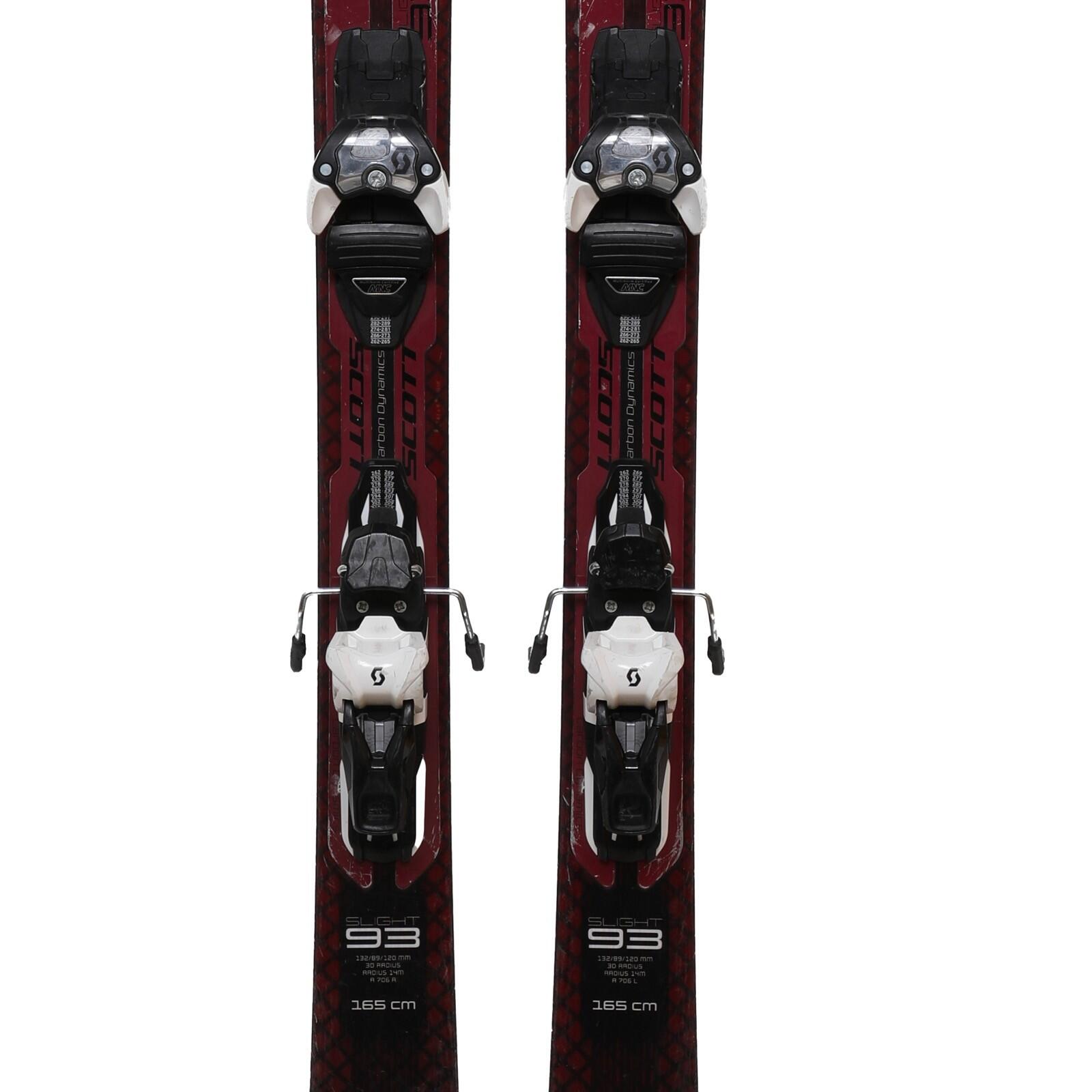 RECONDITIONNE - Ski Scott Slight 93 + Fixations 3/4