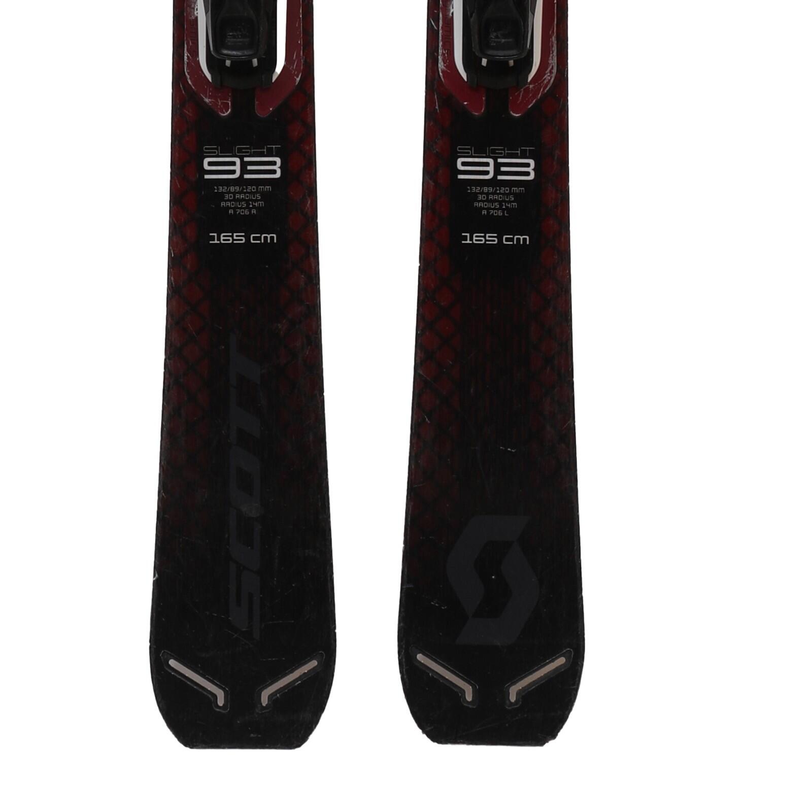 RECONDITIONNE - Ski Scott Slight 93 + Fixations 4/4