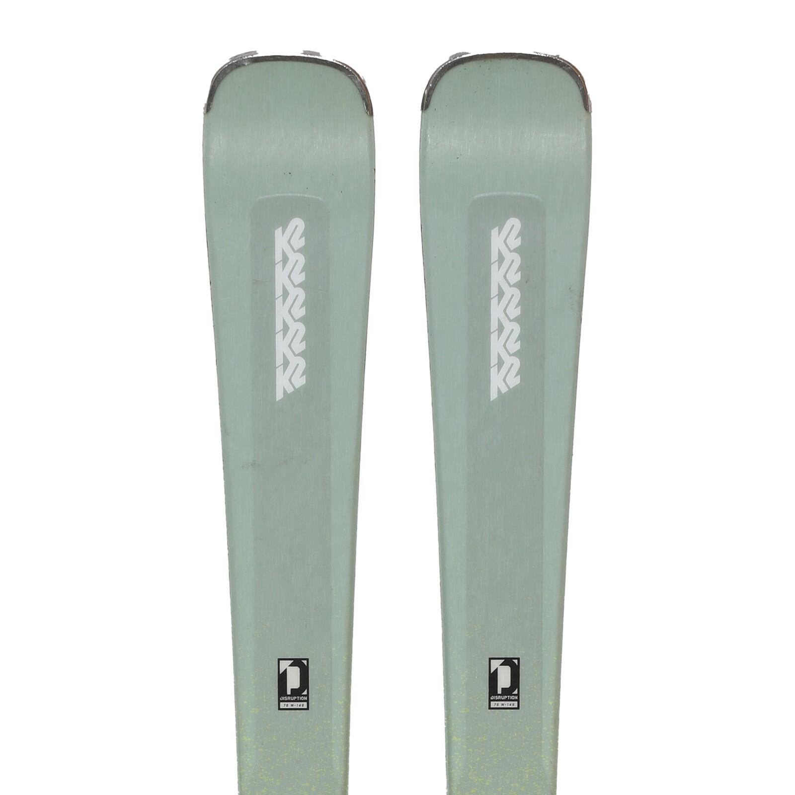K2 RECONDITIONNE - Ski K2 Disruption 76 W + Fixations