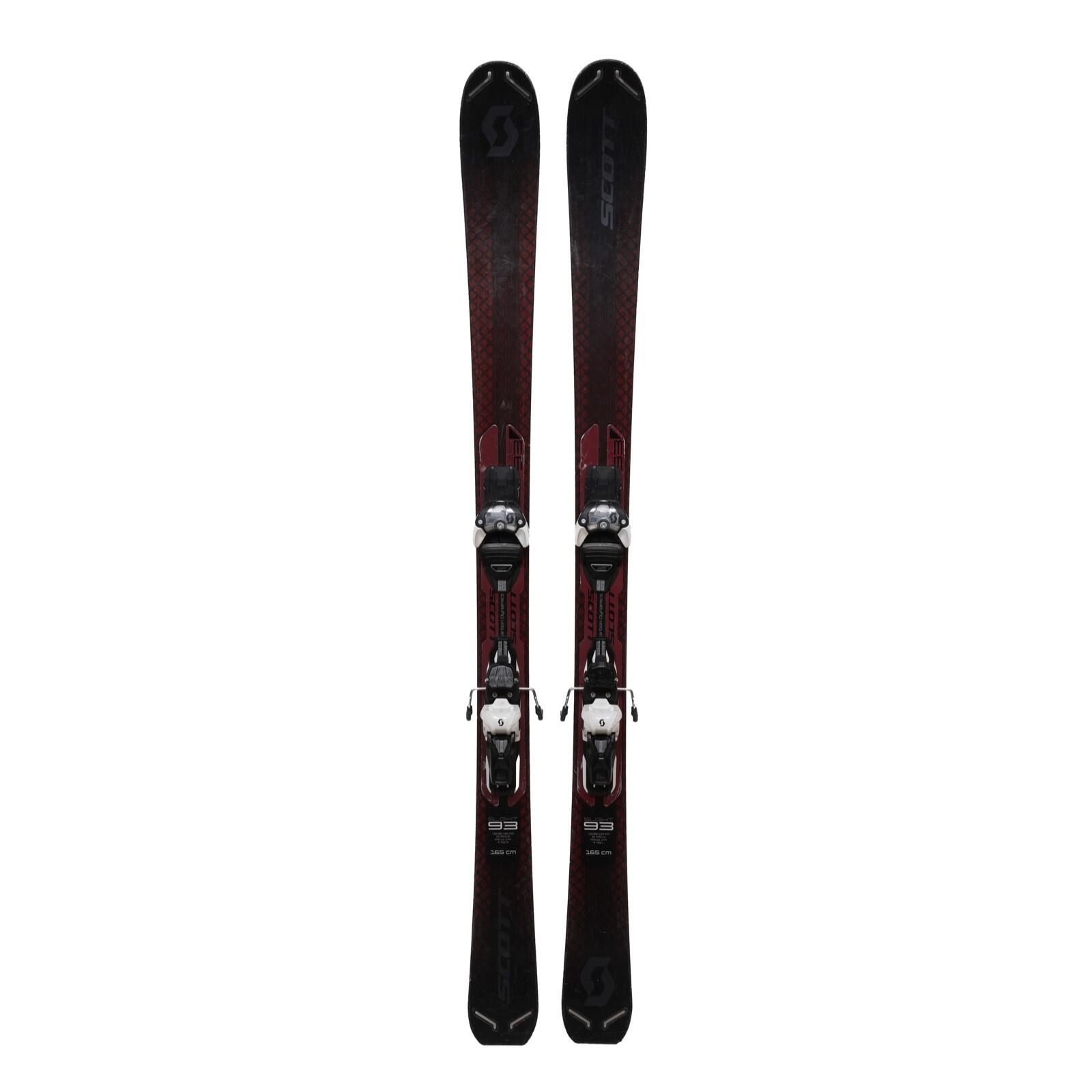 RECONDITIONNE - Ski Scott Slight 93 + Fixations 2/4