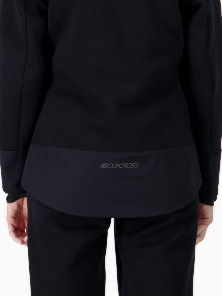 Dames hoodie van waterafstotend fleece. 4/6