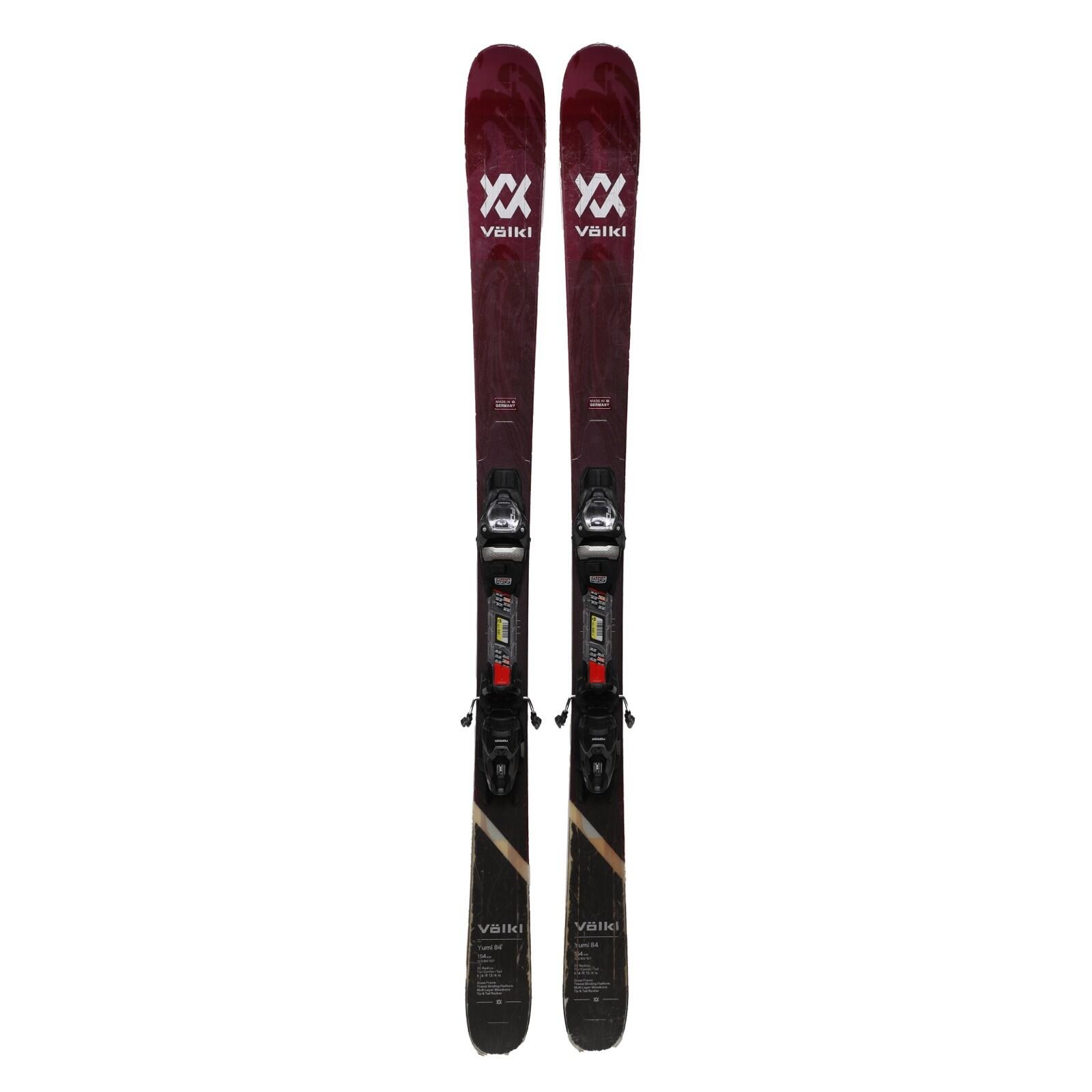 RECONDITIONNE - Ski Volkl Yumi 84 + Fixation 2/4