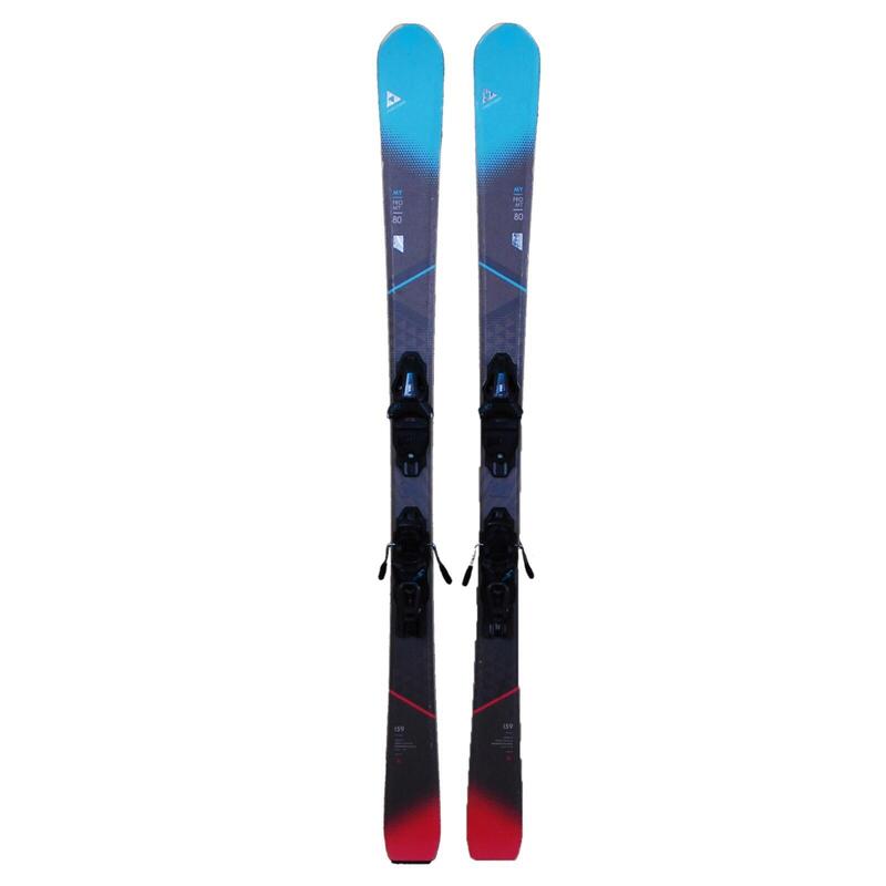 TWEEDEHANDS - Gebruikte Fischer My Pro Mt 80 Ski + Bindingen - GOEDE