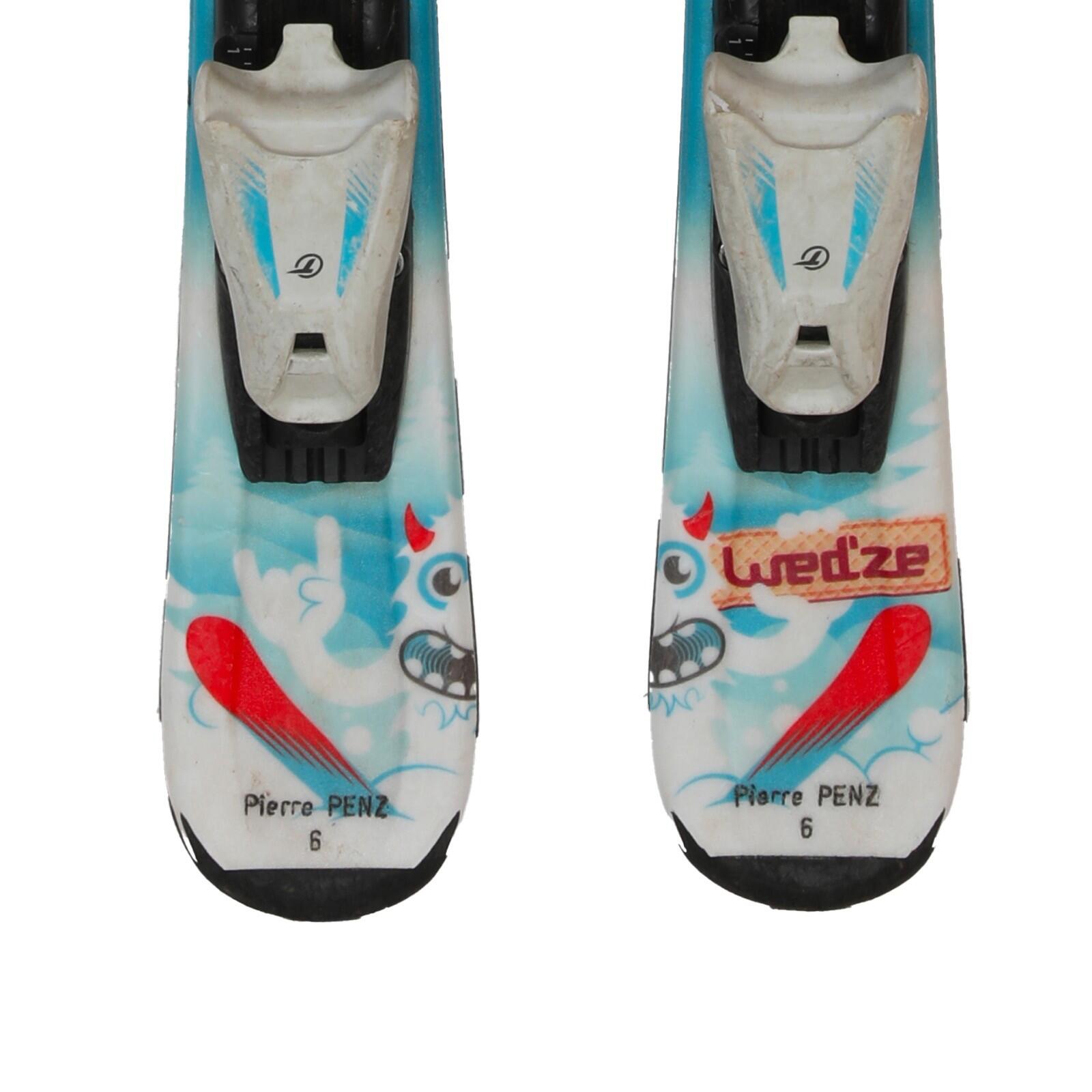 RECONDITIONNE - Ski Junior Wedze Kid 300 + Fixations 4/4
