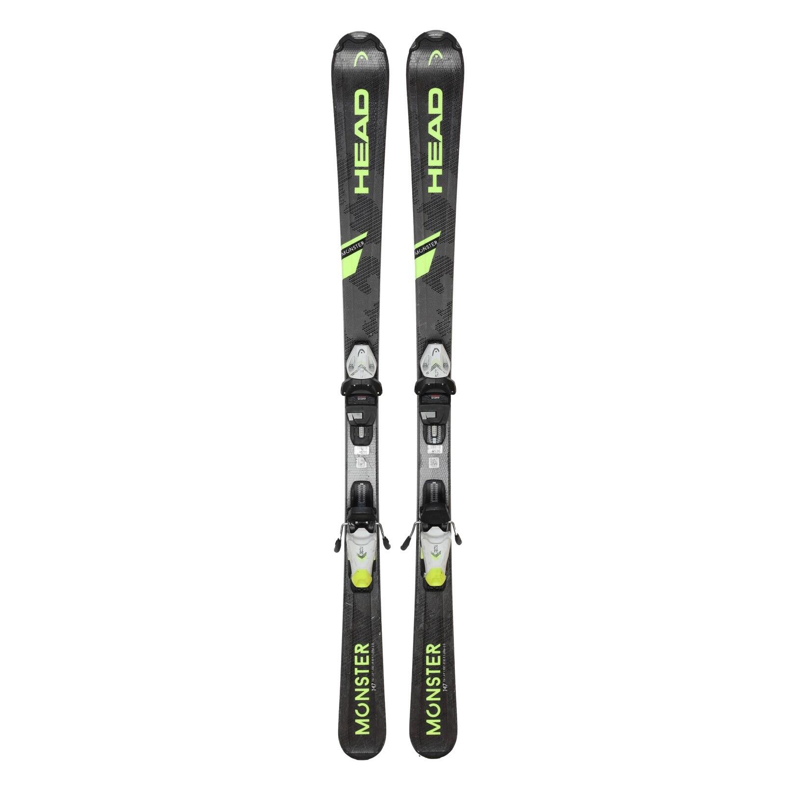 RECONDITIONNE - Ski Junior Head Team Monster + Fixations 2/4