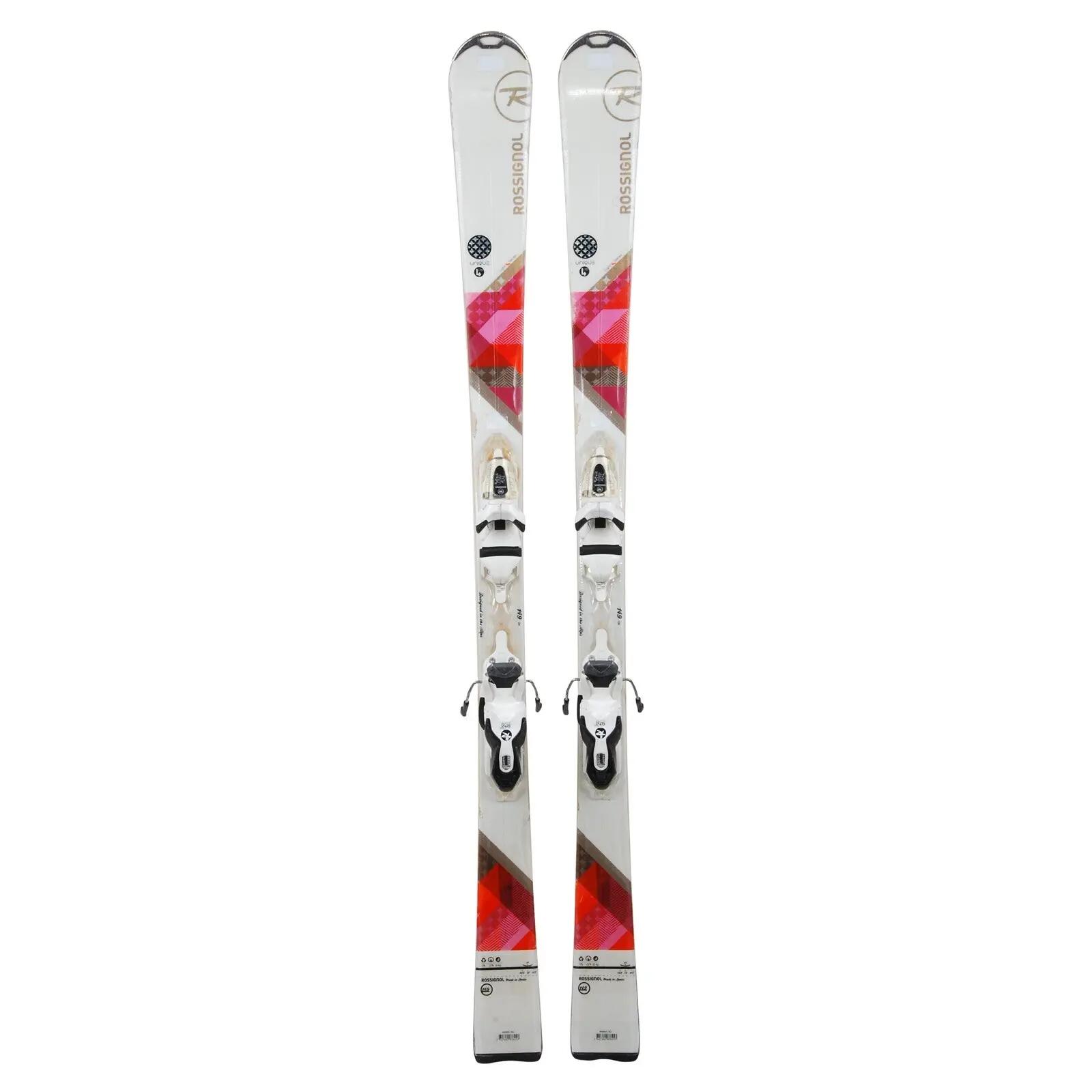 TWEEDEHANDS - Ski Occasion Rossignol Unique 4 Ltd + Fixations - GOEDE 5/5