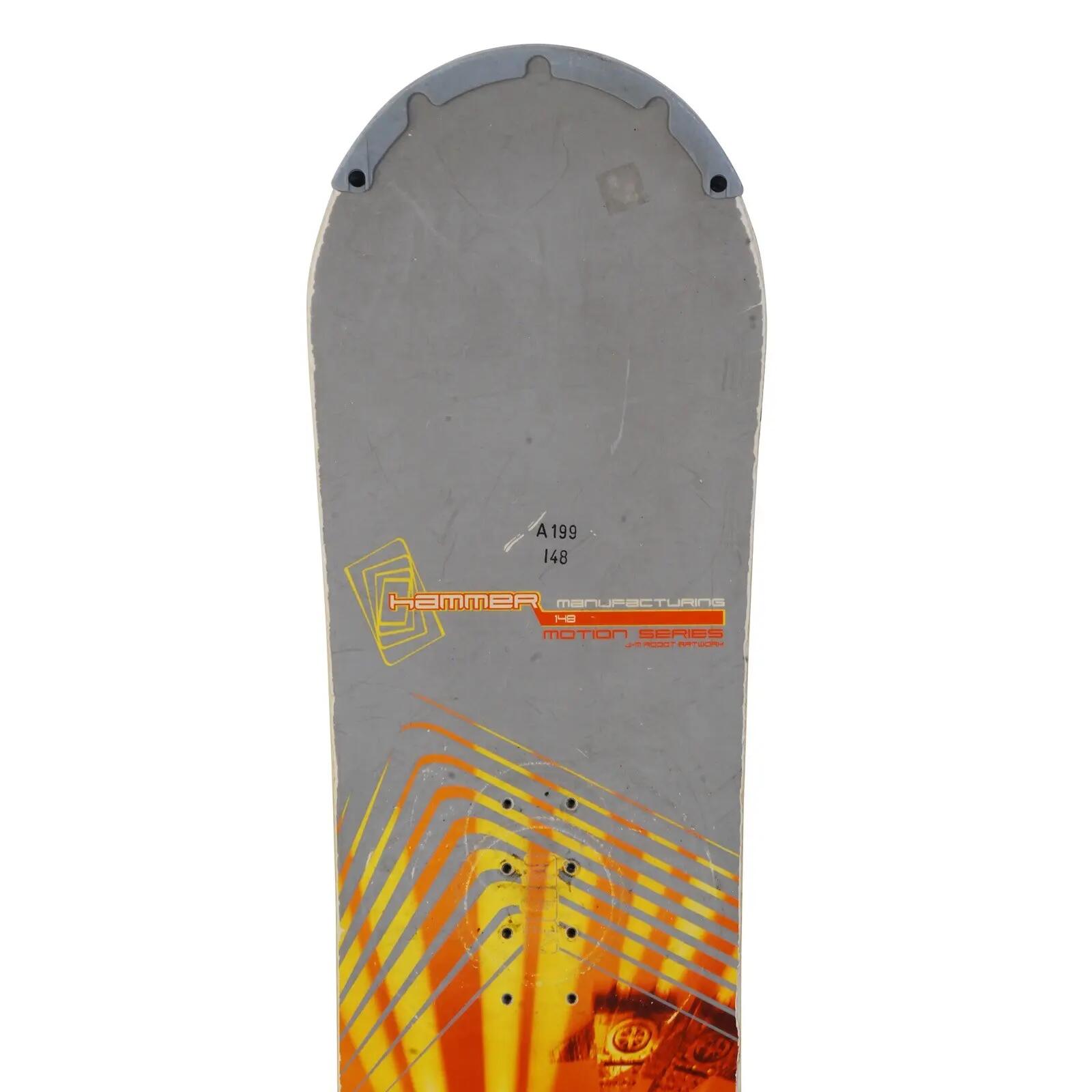 RECONDITIONNE - Snowboard Hammer Motion Series + Fixations Coque 2/4