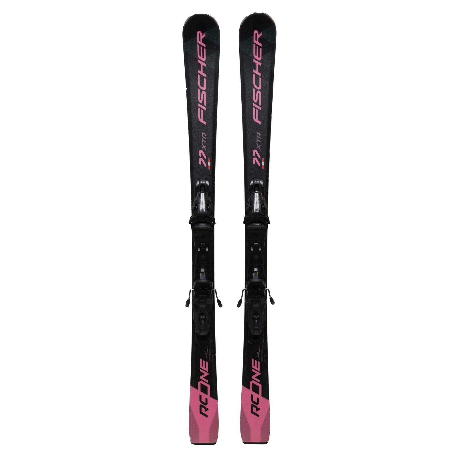 RECONDITIONNE - Ski Fischer Rc One 77 Xtr + Fixations - BON 2/4