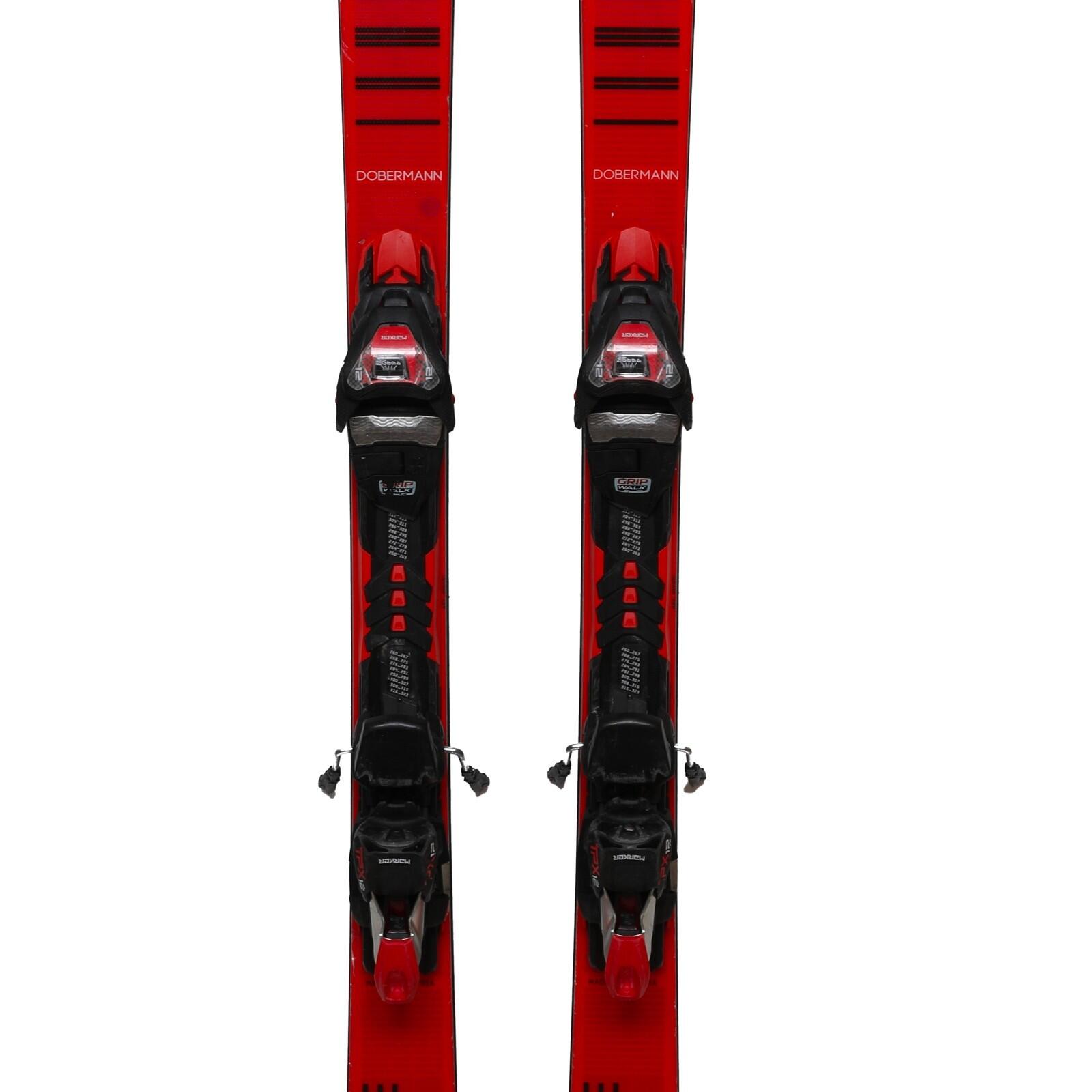 RECONDITIONNE - Ski Nordica Dobermann Spitfire Pro + Fixations - CORRECT 3/4