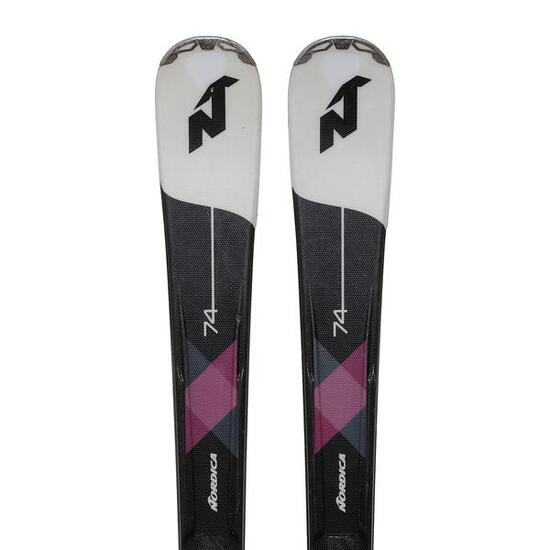 TWEEDEHANDS - Gebruikte Ski Nordica Sentra 74 + Bindingen - GOEDE