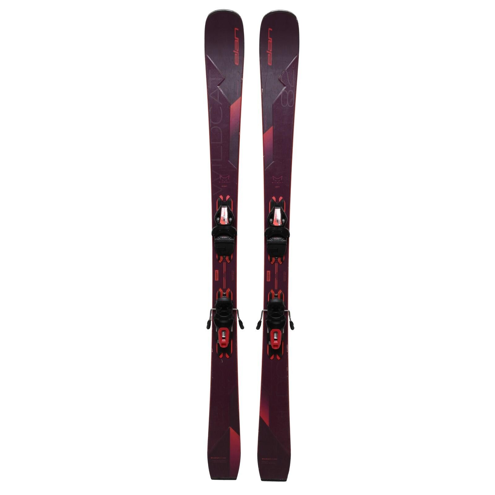 RECONDITIONNE - Ski Elan Wildcat 82 C + Fixations 2/4