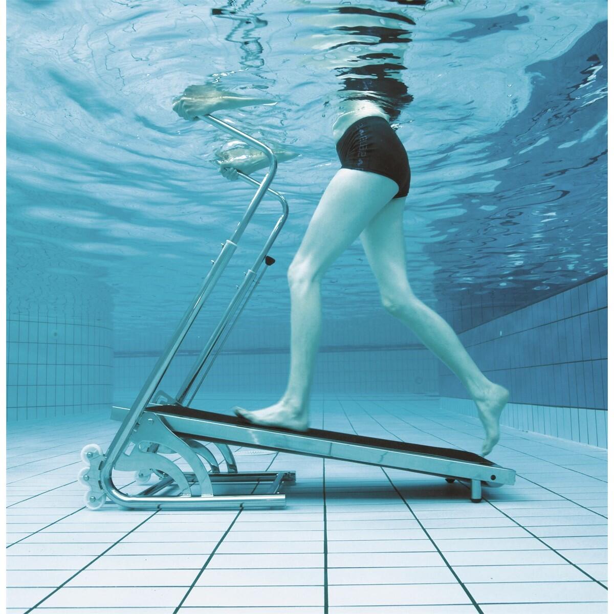 Aqua Jogging Mat voor Zwembad Aquajogg - 100% Staal - Max 150kg 3/4