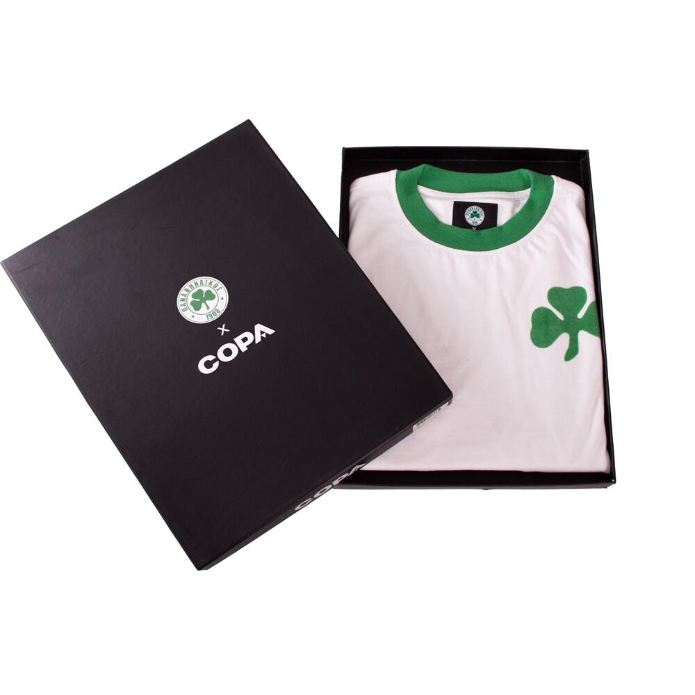 Retro Voetbalshirt - Heren - Panathinaikos FC 1974 - 75 - Wit 6/7
