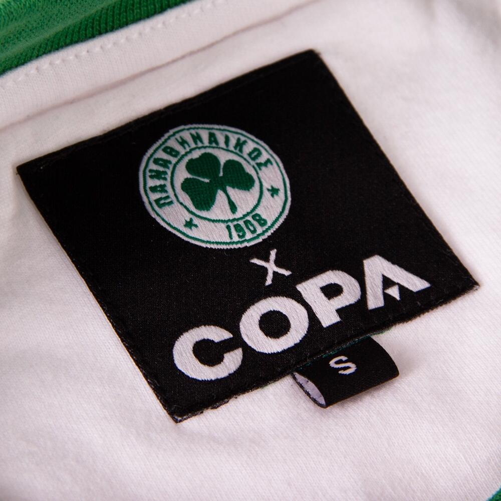 Retro Voetbalshirt - Heren - Panathinaikos FC 1974/75 - Wit 5/7