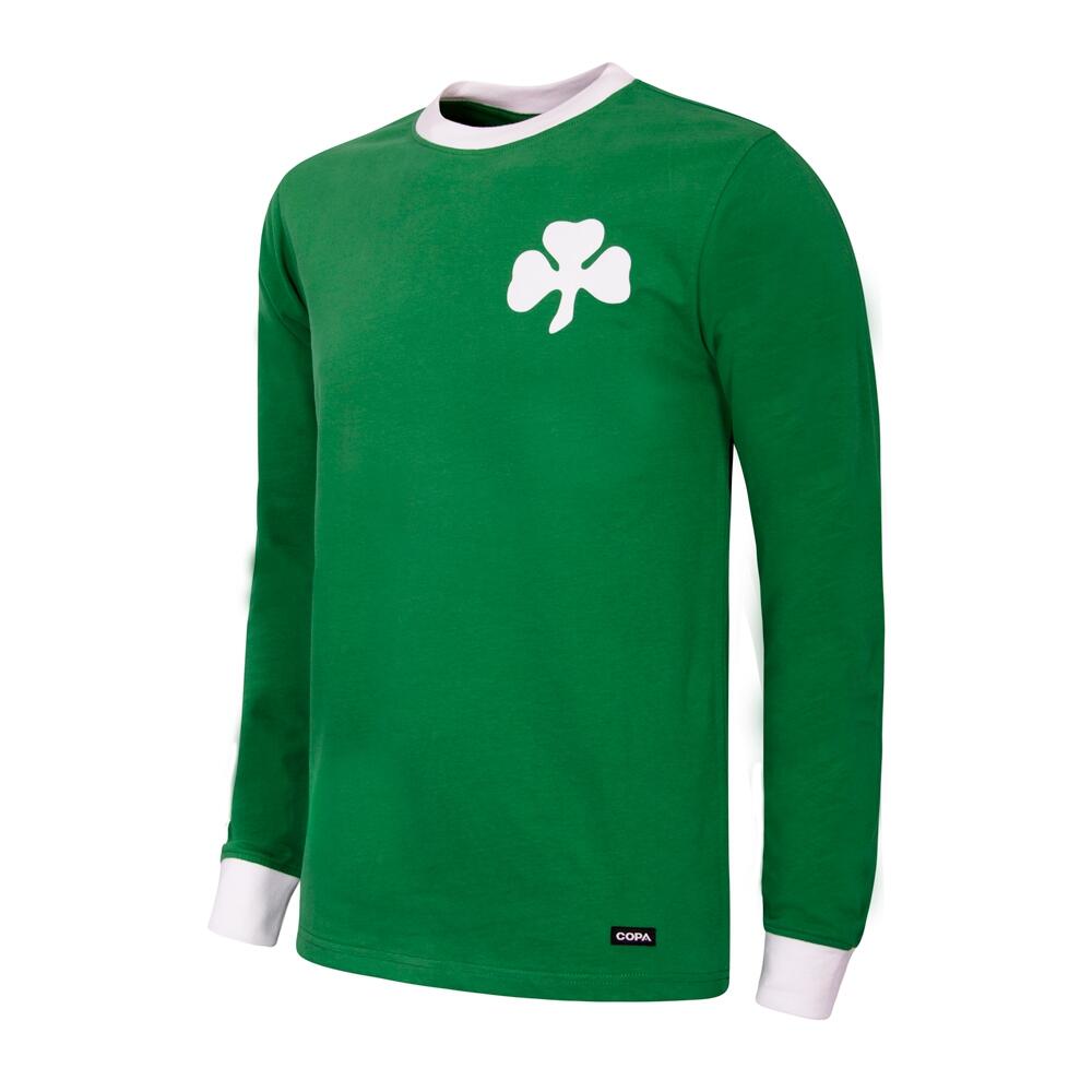 Camisola de futebol retro - adulto - panathinaikos fc 1971 - verde