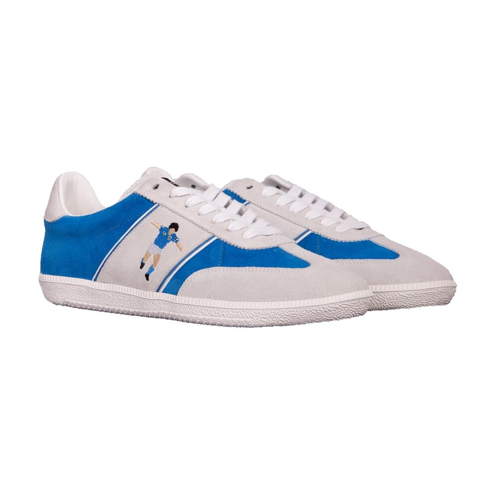 Zapatillas - Hombre - Fútbol - Maradona Napoli - Azul/Blanco 4/7
