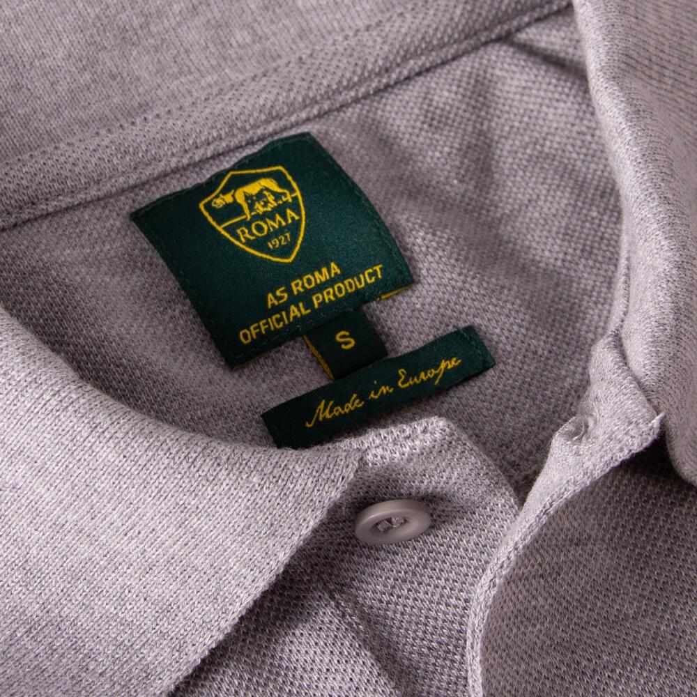 Polo - Uomo - AS Roma Stripes - Manica Corta - Grigio 3/5