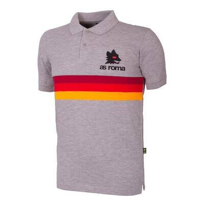 Polo - heren - as roma stripes - grijs