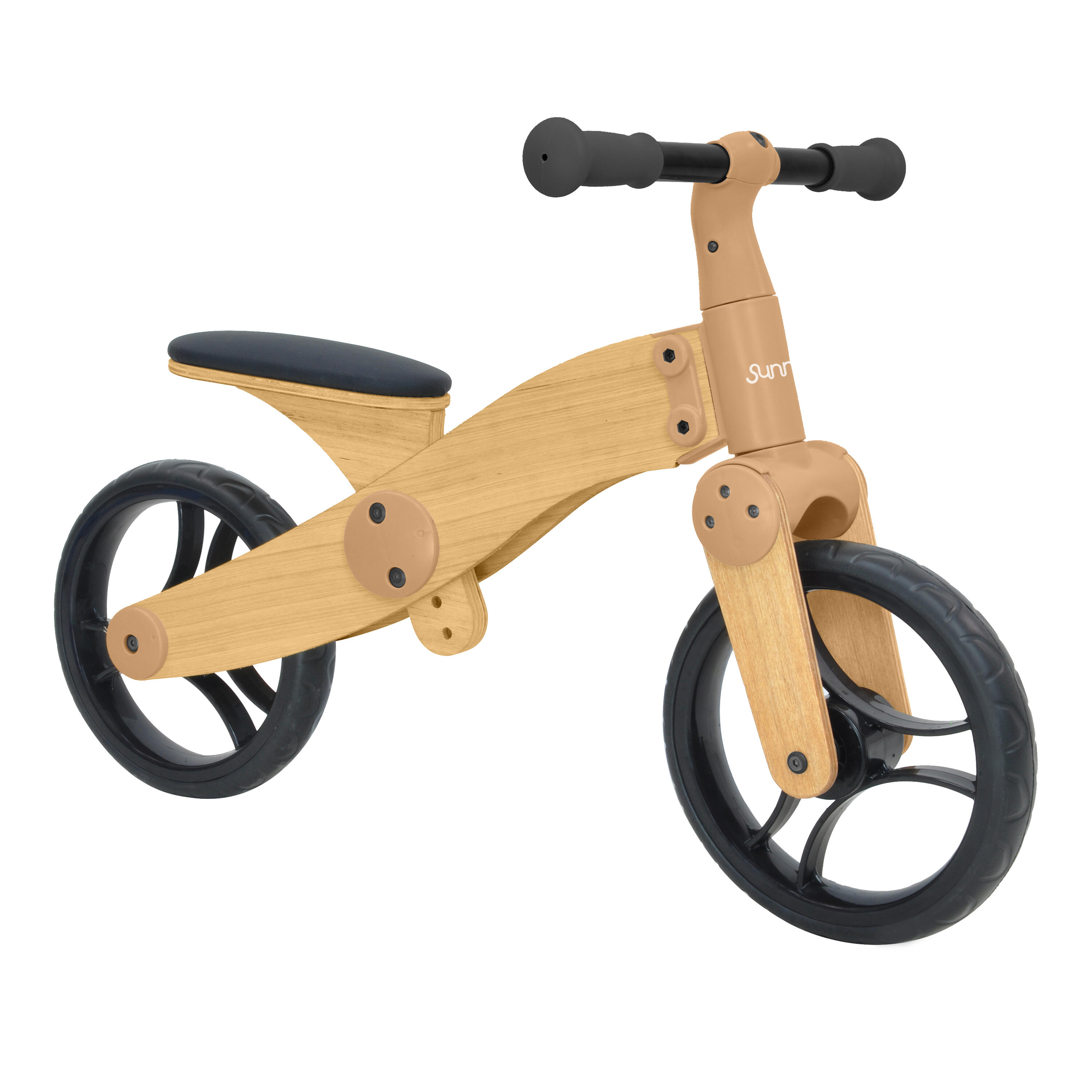 Rowerek biegowy dla dzieci Sunny Balance Bike 1000 drewno 2 kola od 2 do 5 lat 2/6