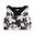 Brassière de sport en tissu technique motif floral