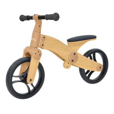 Balance bike 1000 loopfiets. 2 wielen. 2 tot 5 jaar. hout. verstelbaar zitje