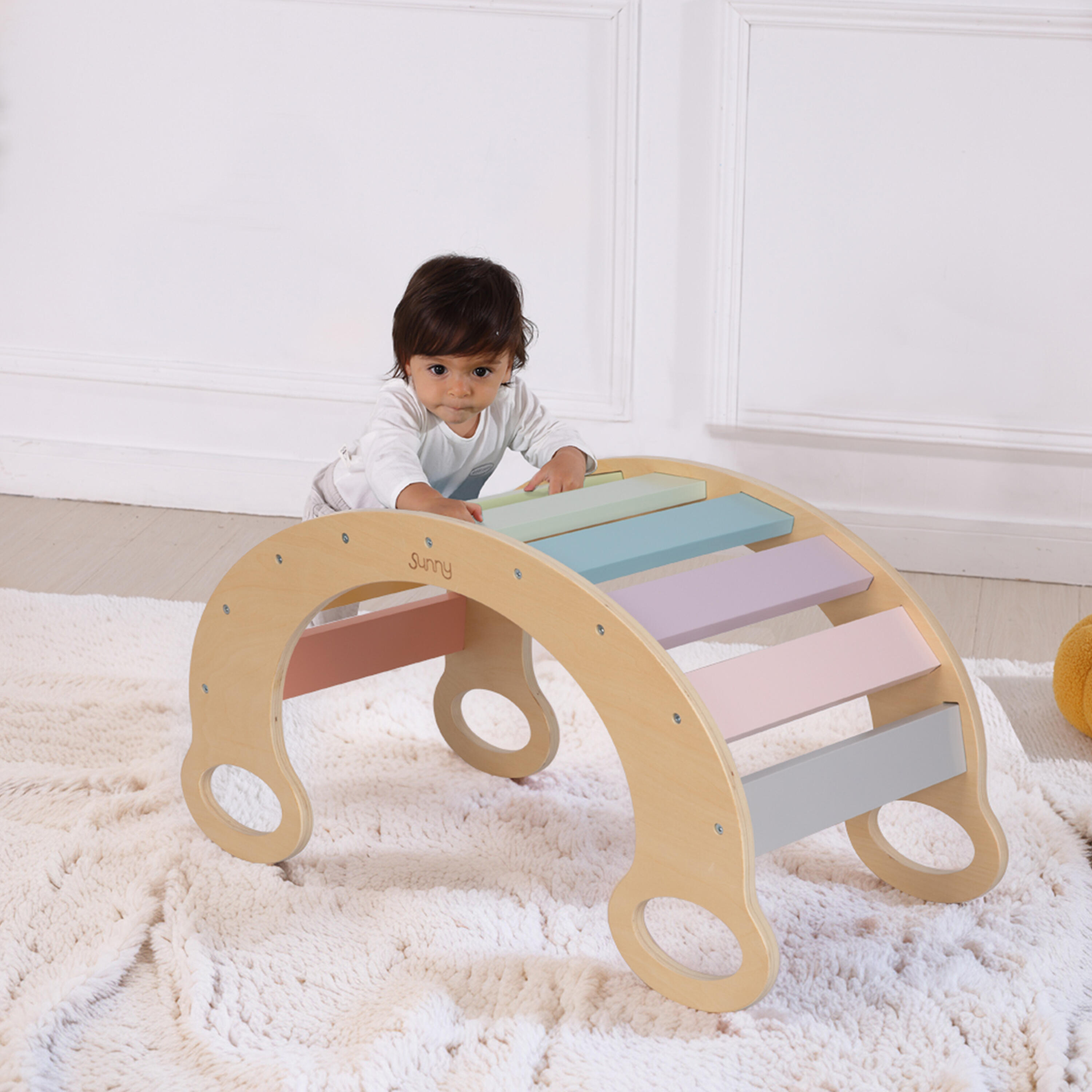 Arco de escalada con Columpio, Marlie, multicolor 6/6