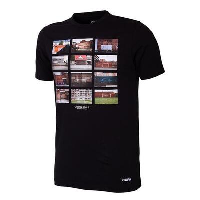 T-shirt - heren - urban goals - korte mouw - zwart