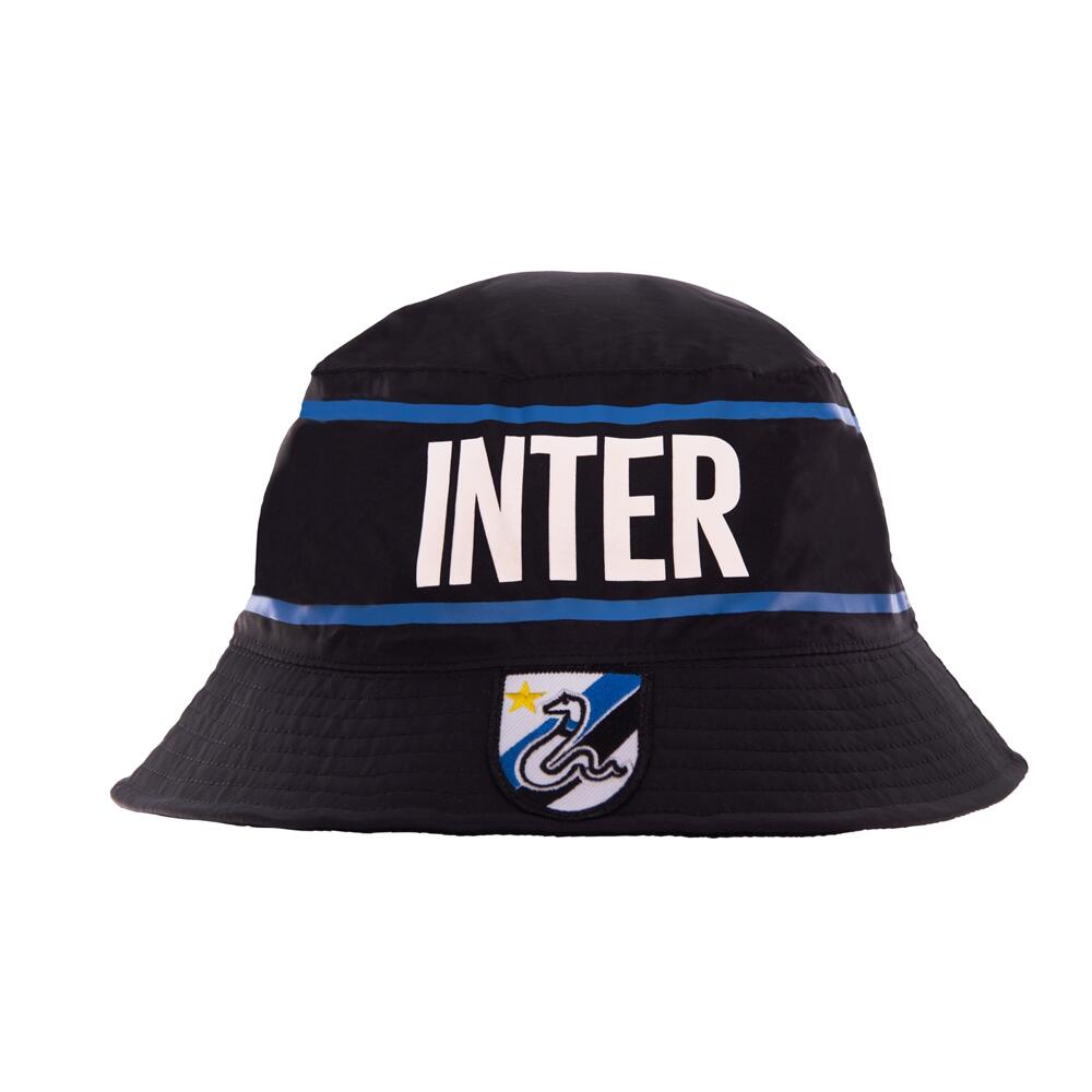 Chapéu pescador - adulto - taper do fc internazionale - preto