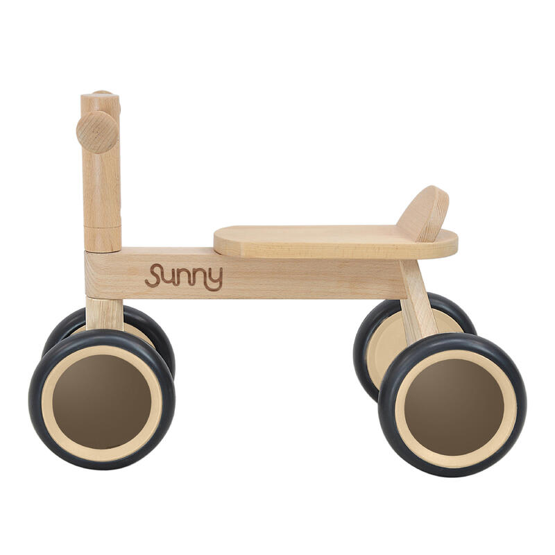 Sunny Mini Walker Draisienne - Bois - 4 Roues - 1,5 à 3 ans