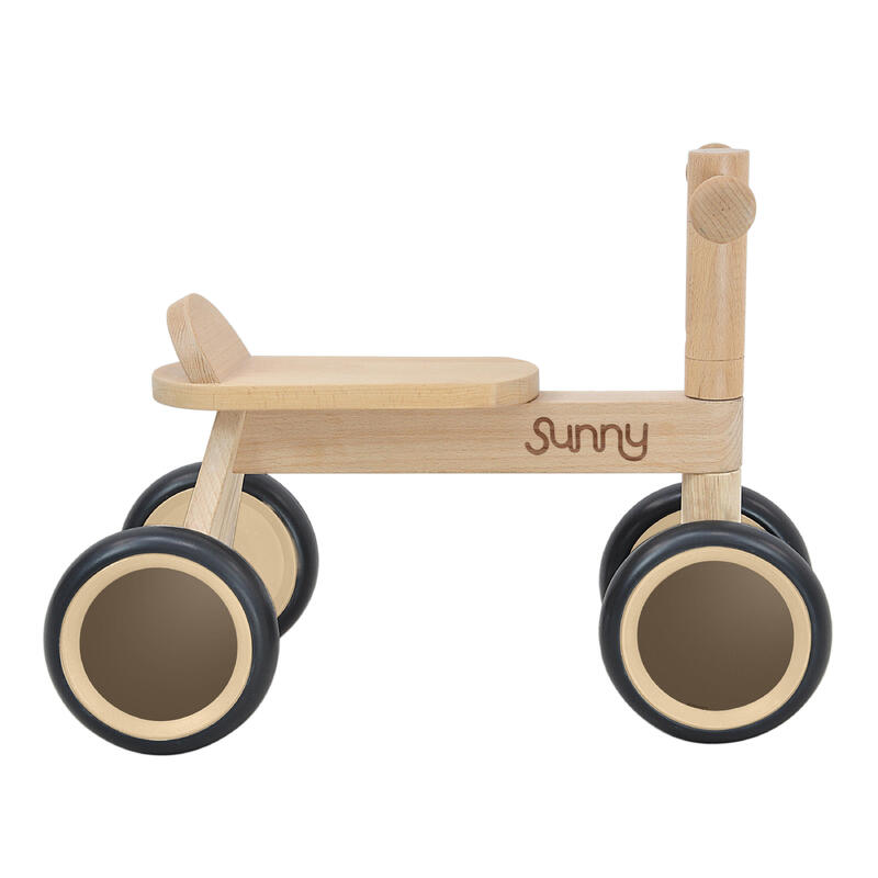 Sunny Mini Walker Draisienne - Bois - 4 Roues - 1,5 à 3 ans
