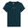 T-shirt de sport en tissu technique avec logo couleur bronze
