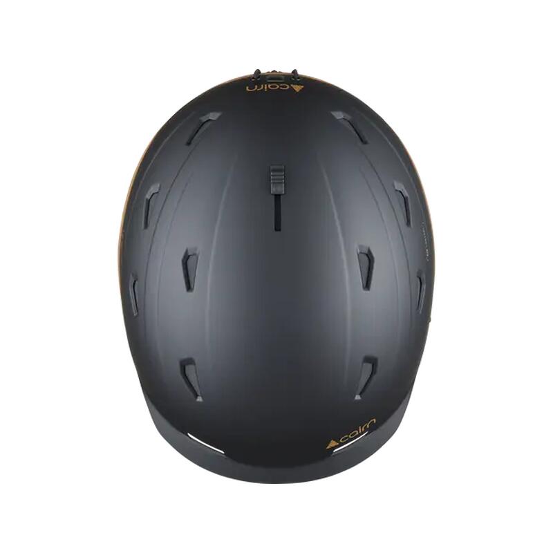 Capacete de Esqui Cairn Xplorer Preto/Castanho 3/4